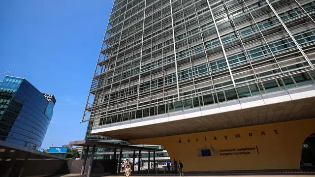 epa11559481 The European Commission headquarters in the European district of Brussels, Belgium, 22 August 2024. EPA/OLIVIER HOSLET