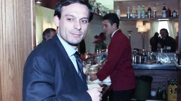 Ritiro Nazionale di calcio italiana. Nella foto Salvatore Schillaci (Totò). Roma, 18 dicembre 1990 ARCHIVIO ANSA R 24751