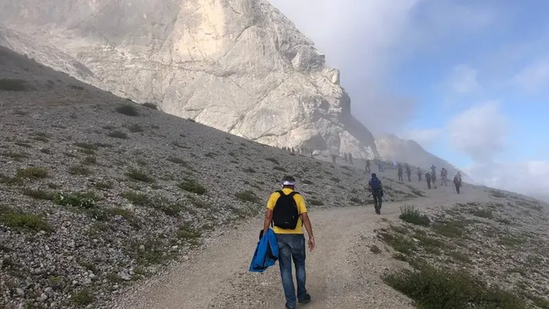 L'ascesa alla montagna - © www.giornaledibrescia.it
