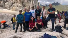 Il gruppo di UniBs a Climbing for climate - © www.giornaledibrescia.it