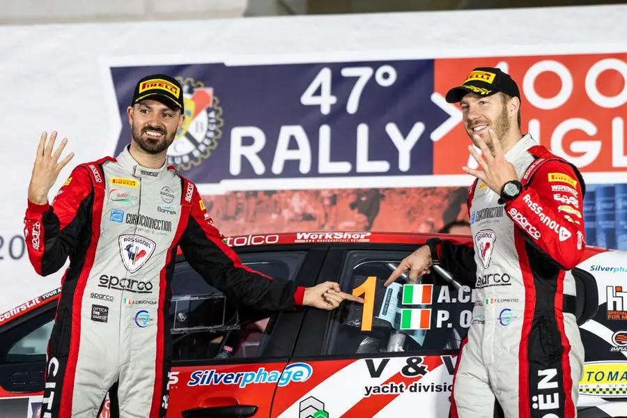 Rally Mille Miglia, vittoria di Crugnola e Ometto