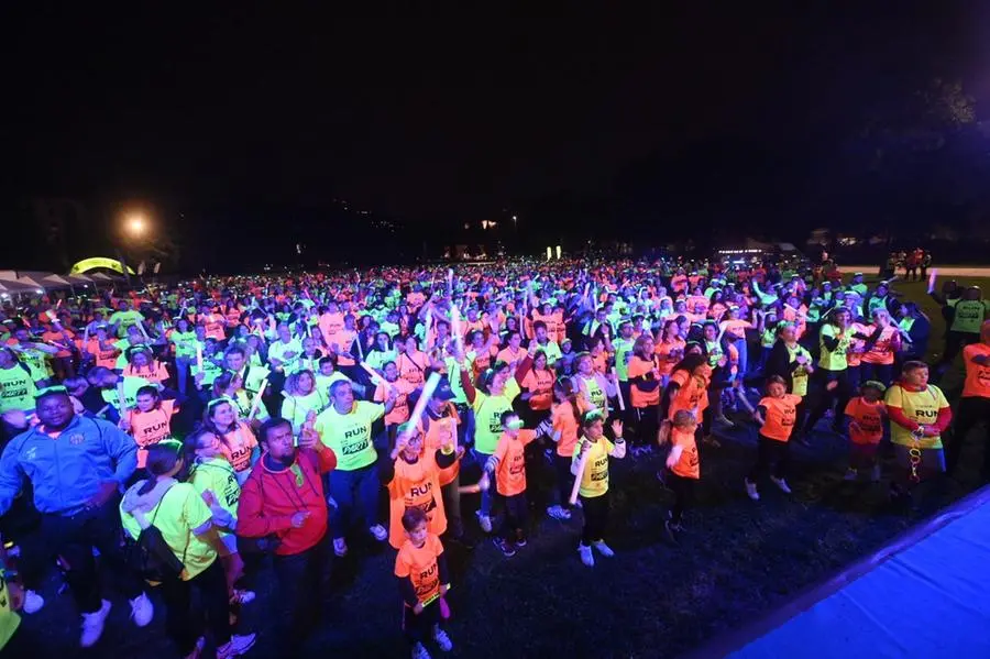 La 12esima edizione della Fluo Run