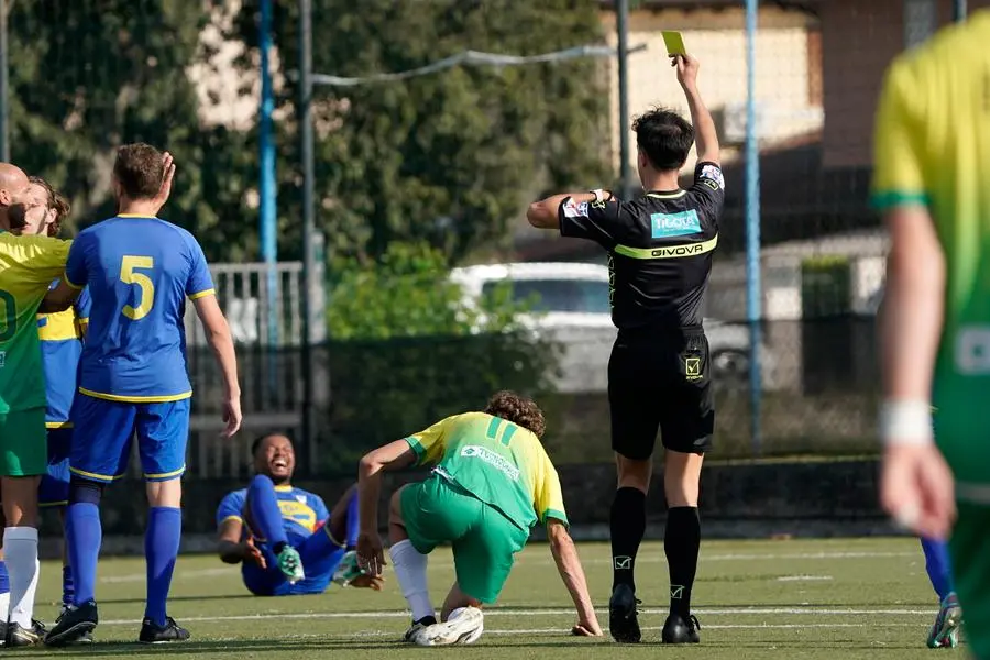 PRIMA CATEGORIA CALCIO BRESCIA MONTIRONE - PAITONE NELLA FOTO    15-09-2024 perteghella@newreporter