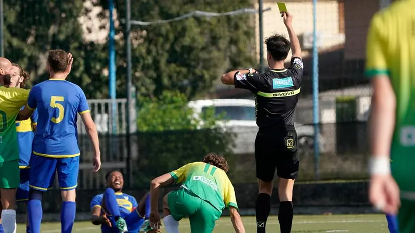 PRIMA CATEGORIA CALCIO BRESCIA MONTIRONE - PAITONE NELLA FOTO    15-09-2024 perteghella@newreporter