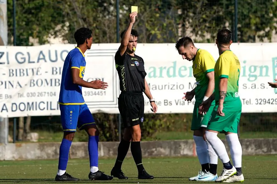 PRIMA CATEGORIA CALCIO BRESCIA MONTIRONE - PAITONE NELLA FOTO    15-09-2024 perteghella@newreporter