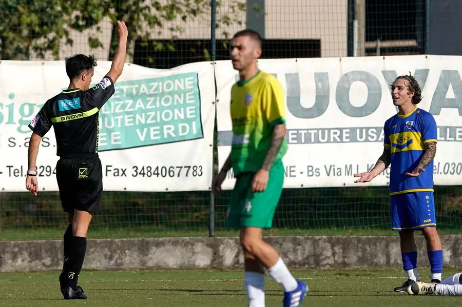 PRIMA CATEGORIA CALCIO BRESCIA MONTIRONE - PAITONE NELLA FOTO    15-09-2024 perteghella@newreporter