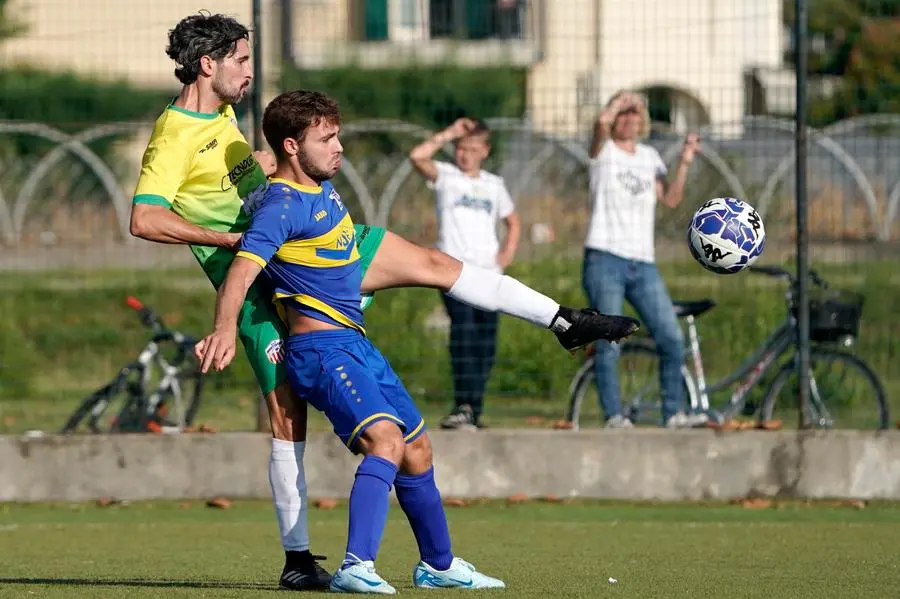 PRIMA CATEGORIA CALCIO BRESCIA MONTIRONE - PAITONE NELLA FOTO MASSERDOTTI E FONTANA    15-09-2024 perteghella@newreporter