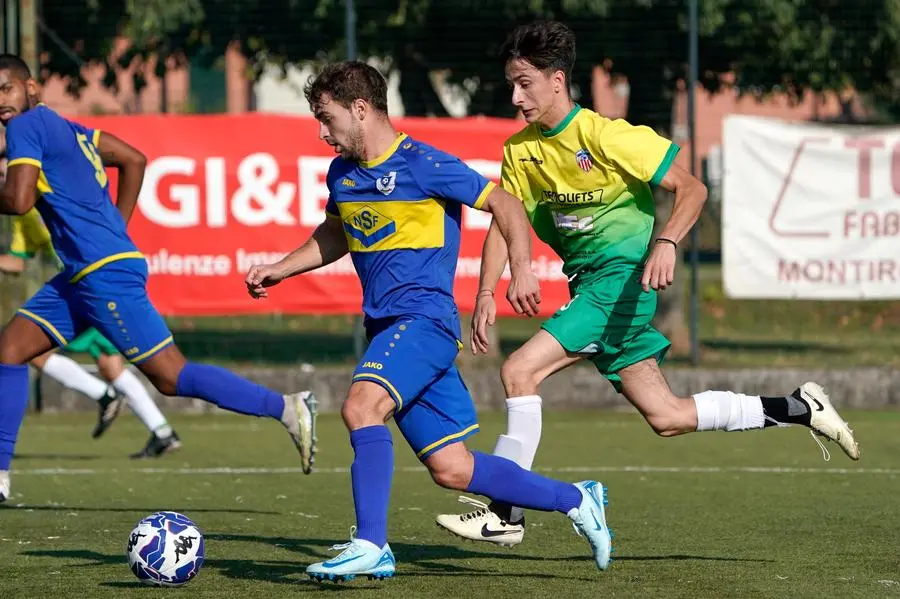 PRIMA CATEGORIA CALCIO BRESCIA MONTIRONE - PAITONE NELLA FOTO FONTANA E MARINONI    15-09-2024 perteghella@newreporter