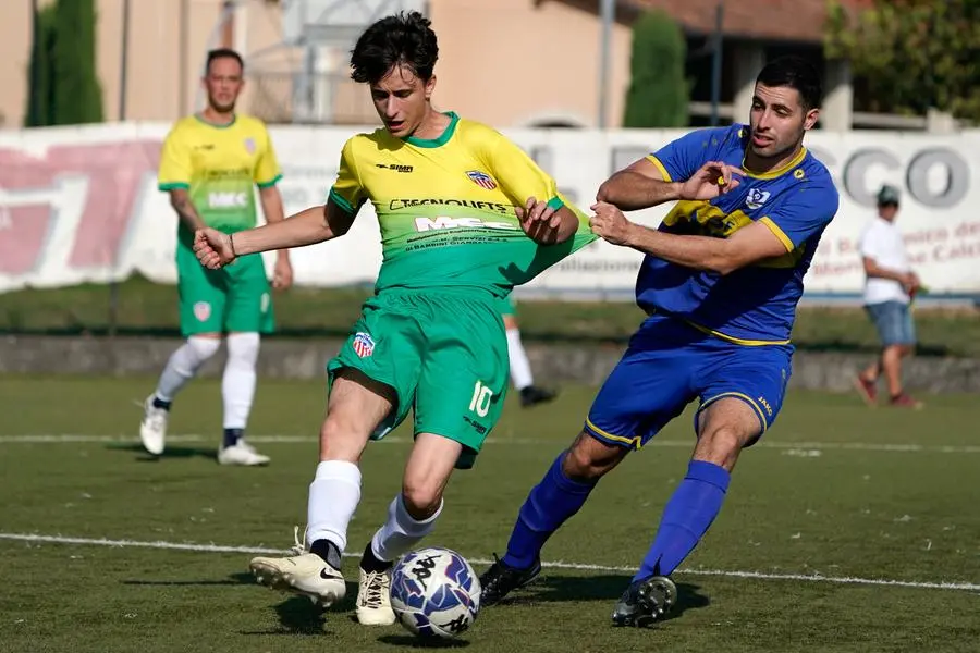 PRIMA CATEGORIA CALCIO BRESCIA MONTIRONE - PAITONE NELLA FOTO MARINONI E BENUZZI    15-09-2024 perteghella@newreporter