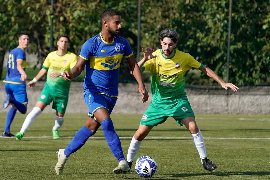 PRIMA CATEGORIA CALCIO BRESCIA MONTIRONE - PAITONE NELLA FOTO DIOP E MASSERDOTTI    15-09-2024 perteghella@newreporter