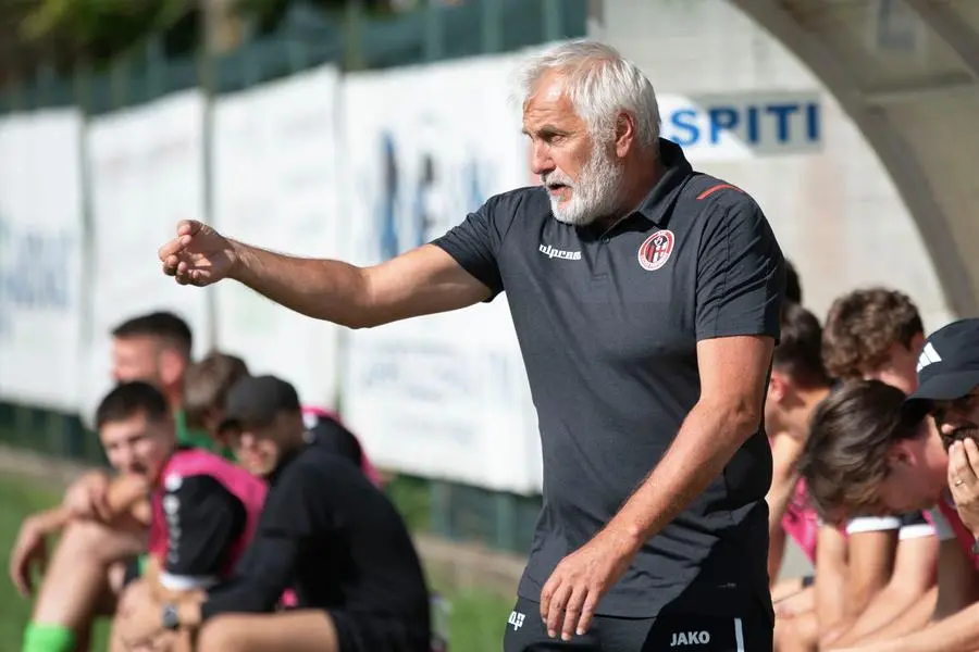 SPORT CALCIO VOBARNO PROMOZIONE VOBARNO PAVONESE NELLA FOTO MR BECCALOSSI DELLA PAVONESE 15-09-2024 PIERPAOLO PAPETTI AGENZIA NEWREPORTER