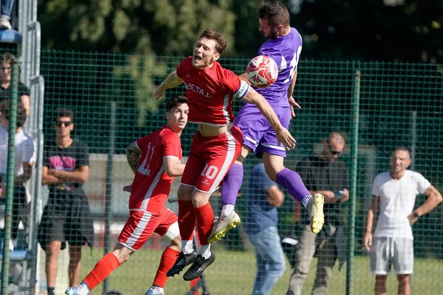 SPORT CALCIO SECONDA CATEGORIA FLERO-CASTELMELLA NELLA FOTO MILANESI E BOGLIOLI 15-09-2024 perteghella@newreporter