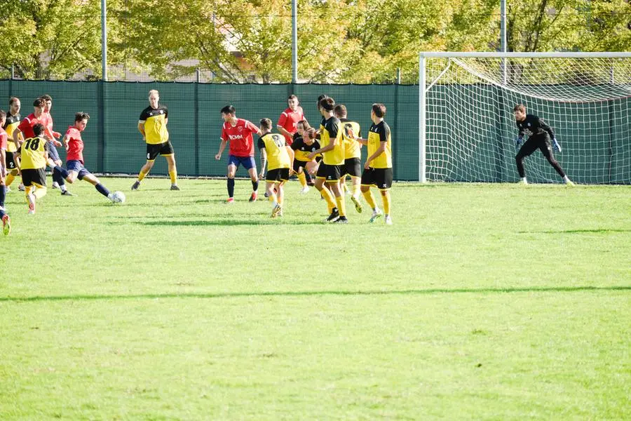 CALCIO SECOONDA CATEGORIA PASSIRANO CAMIGNONE VS  NUOVA CAMUNIA   NELLA FOTO GOAL GUZZA SIMONE   15-09-2024 zanardini@newreporter