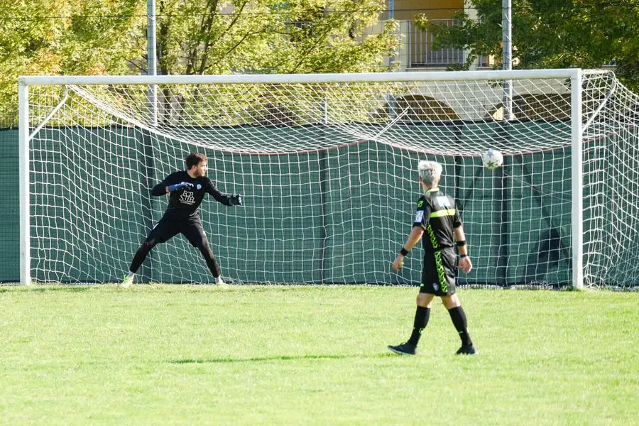 CALCIO SECOONDA CATEGORIA PASSIRANO CAMIGNONE VS  NUOVA CAMUNIA   NELLA FOTO GOAL GUZZA SIMONE   15-09-2024 zanardini@newreporter