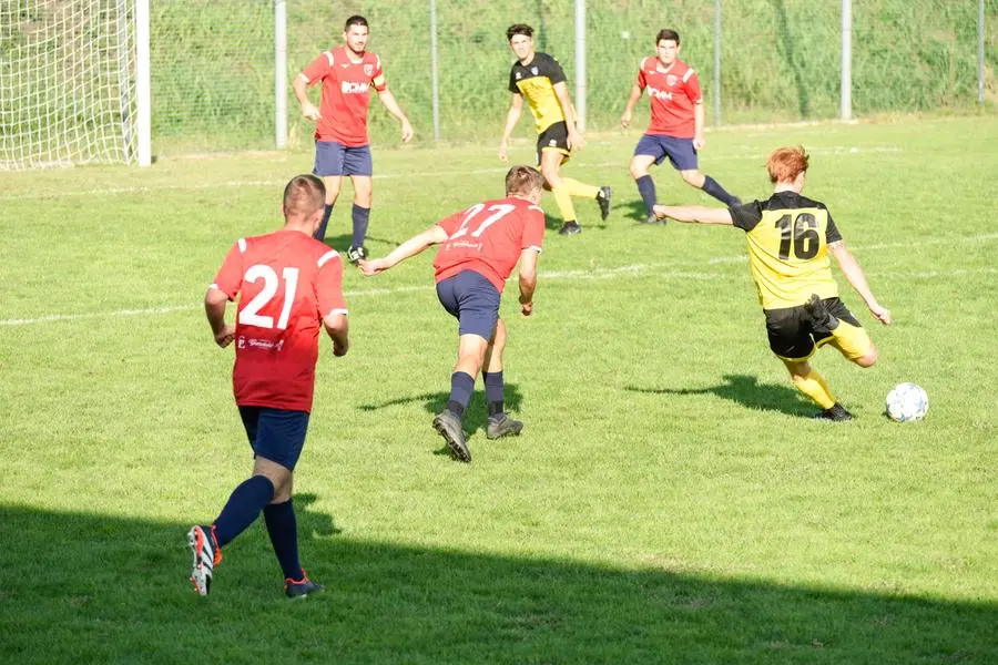 CALCIO SECOONDA CATEGORIA PASSIRANO CAMIGNONE VS  NUOVA CAMUNIA   NELLA FOTO OCCASIONE PASSARELLA NICOLO   15-09-2024 zanardini@newreporter