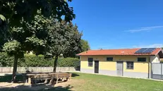 Gli spogliatoi dei campi sportivi di Azzano Mella - © www.giornaledibrescia.it