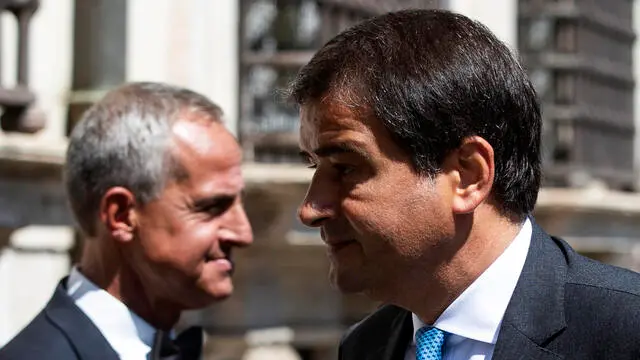 Il ministro degli Affari Europei, Politiche di Coesione e Pnrr Raffaele Fitto durante il Consiglio dei Ministri (Cdm) a palazzo Chigi, Roma, 30 agosto 2024. ANSA/ANGELO CARCONI