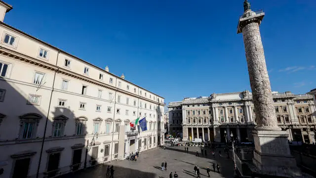 Palazzo Chigi, Roma 29 novembre 2023. ANSA/FABIO FRUSTACI