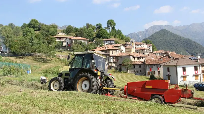 Una veduta di Valvestino