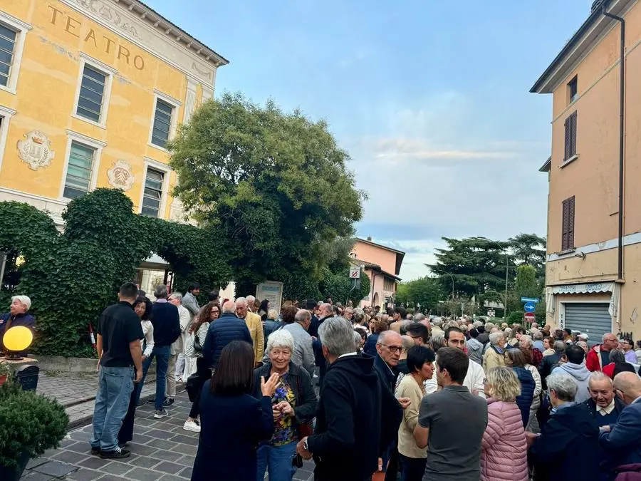 L'assessore Bertolaso a Desenzano del Garda