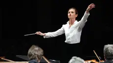 La direttrice d'orchestra Beatrice Venezi