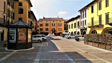 Il centro di Palazzolo sull'Oglio