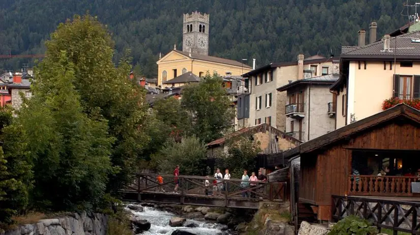 Uno scorcio di Ponte di Legno