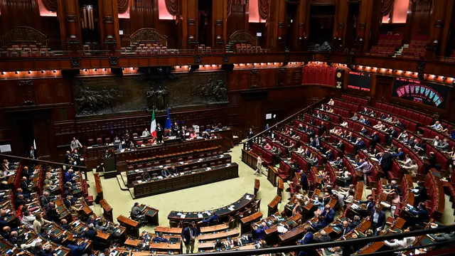 L'aula di Montecitorio - Foto Ansa © www.giornaledibrescia.it