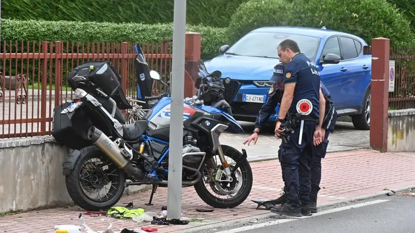 Incidente a Sirmione, morto un motociclista 66enne
