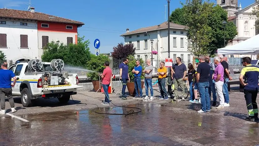 La ricerca dei volontari era partita con una giornata di dimostrazioni - © www.giornaledibrescia.it