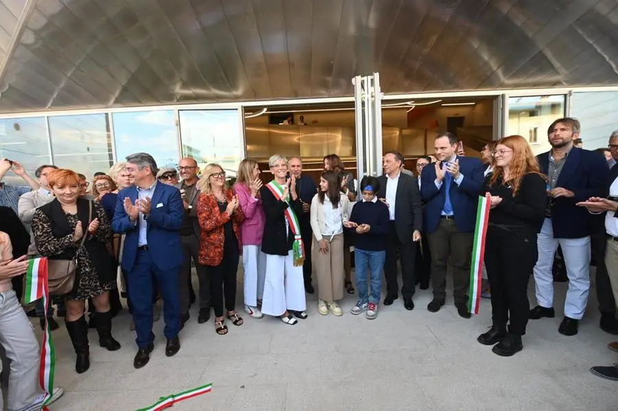 L'inaugurazione del Teatro Borsoni