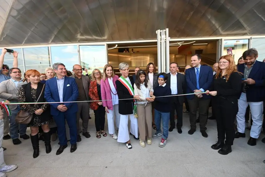 L'inaugurazione del Teatro Borsoni