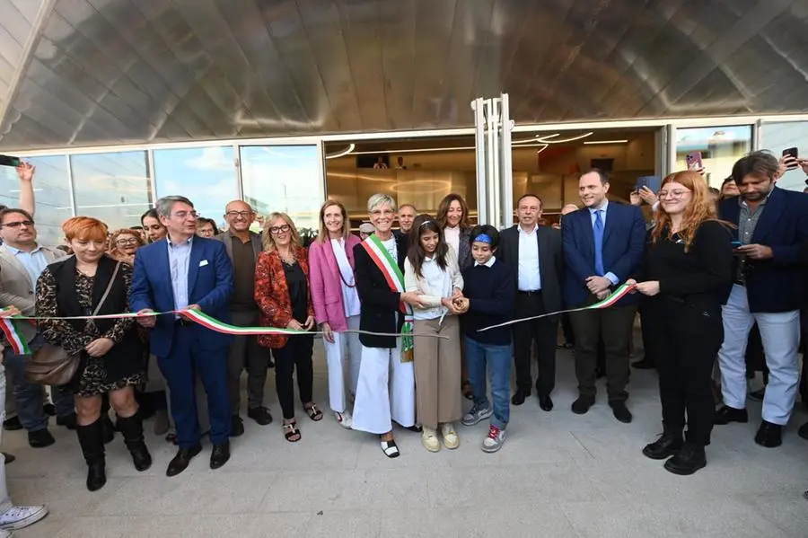 L'inaugurazione del Teatro Borsoni