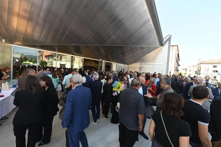 L'inaugurazione del Teatro Borsoni