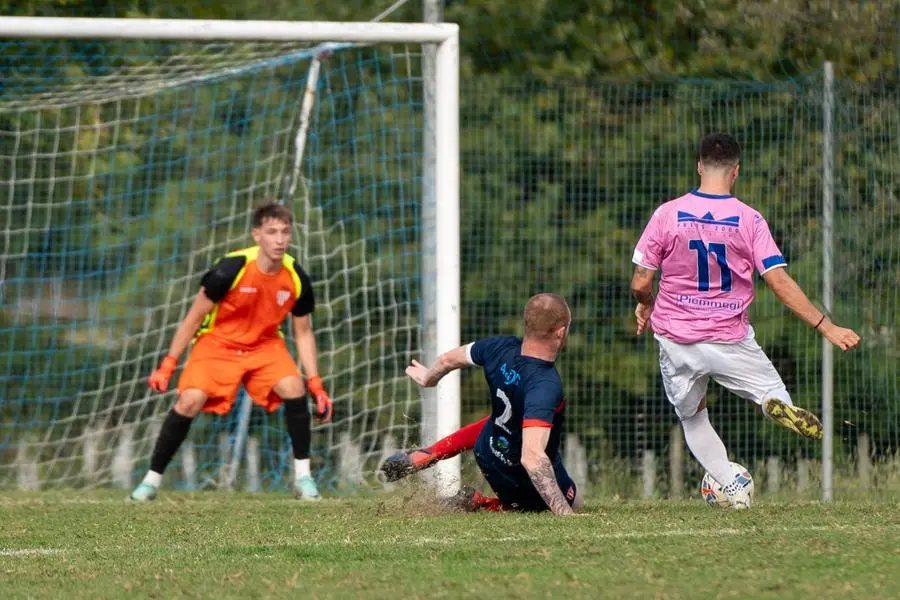 SPORT CALCIO PRIMA CATEGORIA LA SPORTIVA OME BORGOSATOLLO nella foto GOL GALANTE 3-0 22-09-2024 pasquali@newreporter