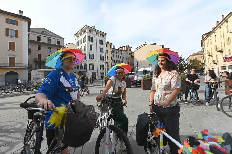 La domenica ecologica in centro a Brescia