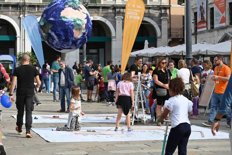 La domenica ecologica in centro a Brescia