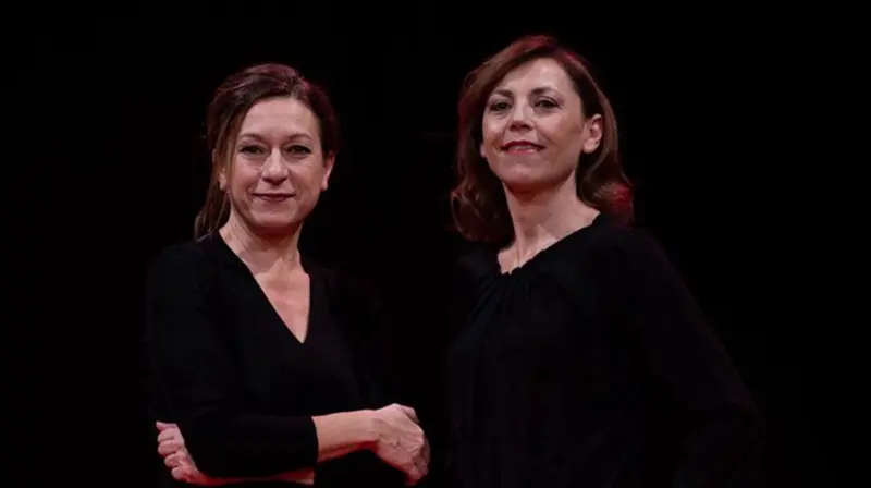 Giuliana Musso e Maria Ariis