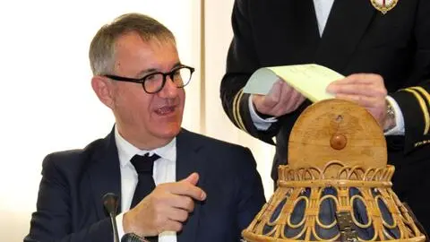 Il presidente del Consiglio regionale della Sardegna Piero Comandini