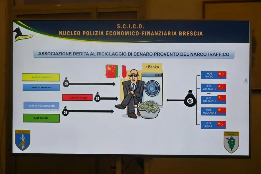 Inchiesta anti droga, la conferenza stampa della Guardia di Finanza