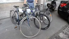 Biciclette rubate e recuperate dalla polizia (foto d'archivio)