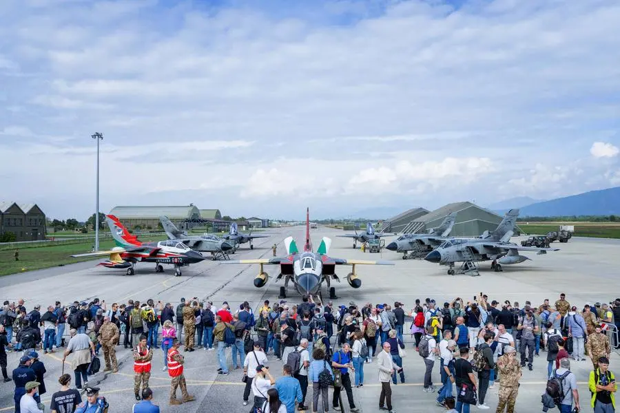 La festa per i 50 anni del Tornado a Ghedi