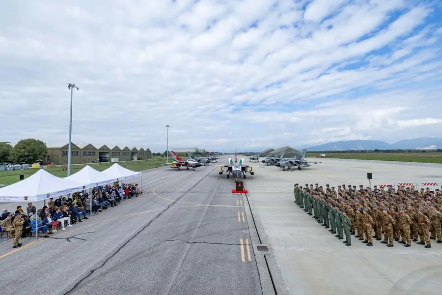 La festa per i 50 anni del Tornado a Ghedi