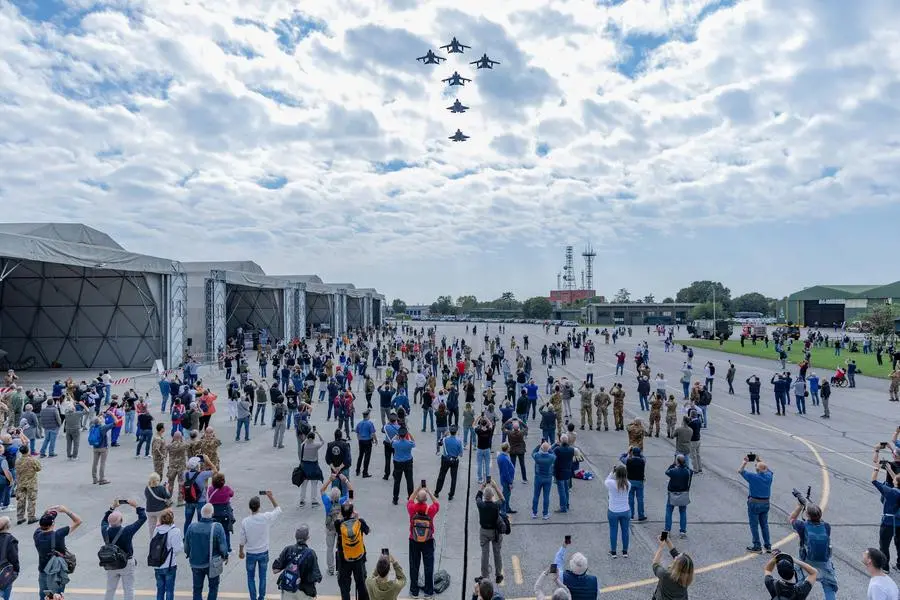 La festa per i 50 anni del Tornado a Ghedi