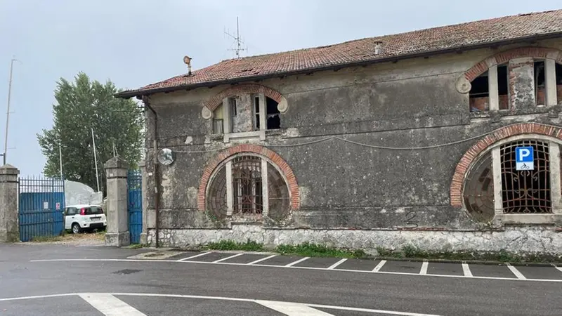 Gli ex Cantieri del Garda a Toscolano