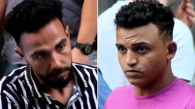 Abdelwahab Ahmed, il datore di lavoro di Mahkoud Abdalla il 19enne ritrovato in mare mutilato di mani e testa, accompagnato dai Carabinieri, all'uscita del Tribunale di Genova domenica scorsa dopo il fermo. Genova, 31 luglio 2023. ANSA/LUCA ZENNARO