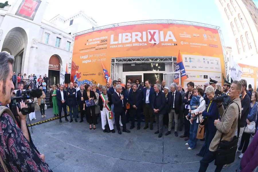 L'inaugurazione dell'11esima edizione di Librixia