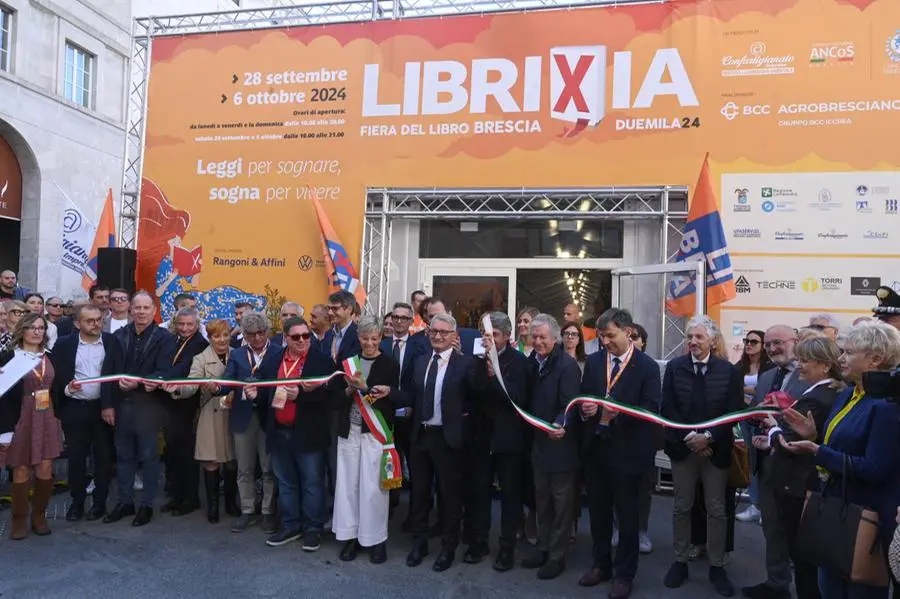 L'inaugurazione dell'11esima edizione di Librixia