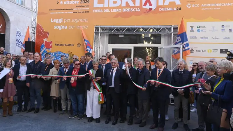 L'inaugurazione dell'11esima edizione di Librixia