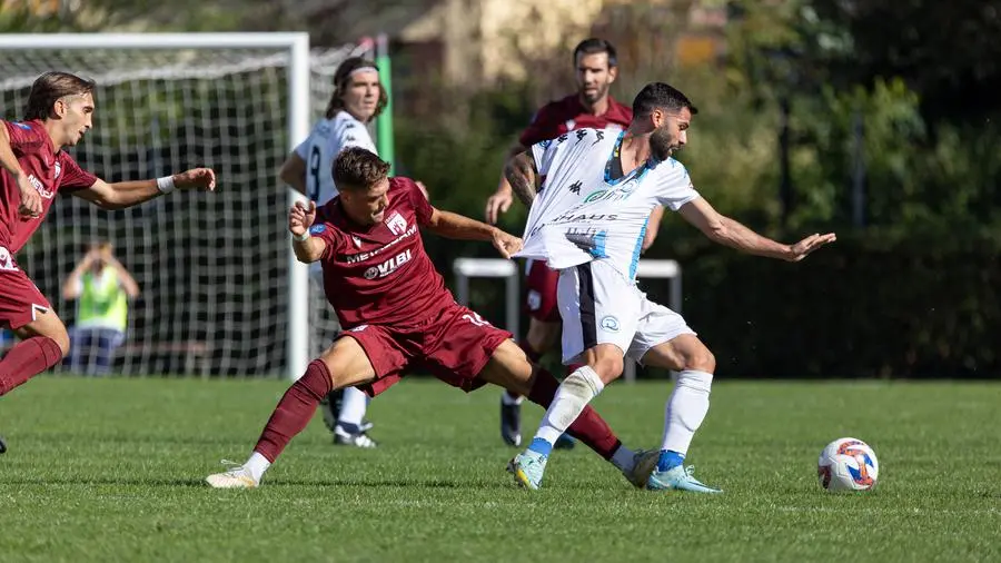 SPORT CALCIO SERIE D DESENZANO BRENO NELLA FOTO ORIGLIO E CRISTINI scaroni@newreporter